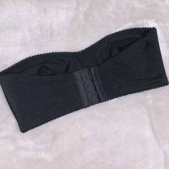 Bi-flex 340 Vintage 60’s Black Strapless Bra - Picture 2 of 5